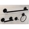 Kingston Brass BAK312478MB Victorian 4-Piece Bathroom Accessory Set, Matte Black BAK312478MB - alternate 2